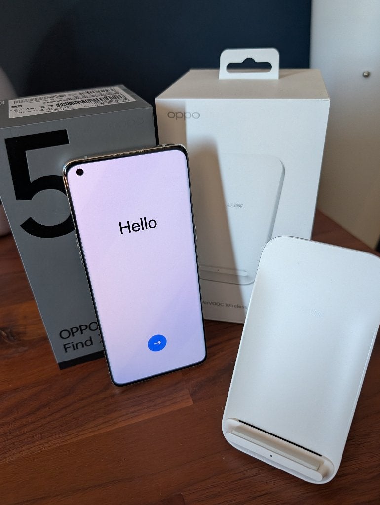 OPPO Find X5 Pro 5G Blanc + Station AirVOOC 45W + Coque, Autres modèles, Sans abonnement, Sans simlock, Envoi