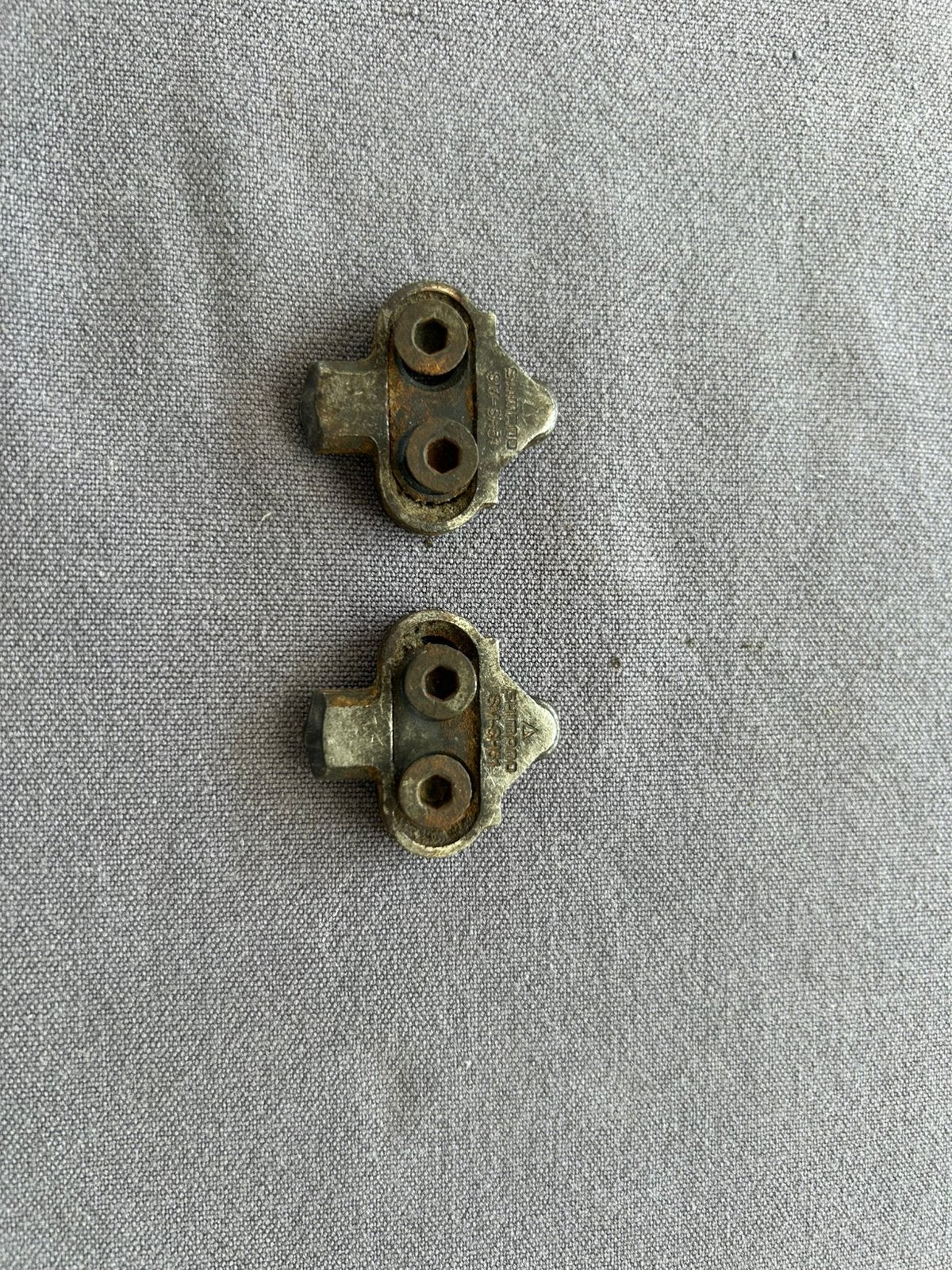 Shimano SM6H51 schoenplaatjes SPD, Fietsen en Brommers, Fietsonderdelen, Gebruikt, Staal, Mountainbike, Ophalen