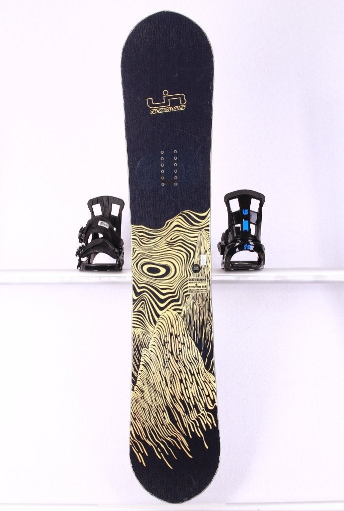 154 cm snowboard LIB TECH SKATE BANANA, Black/wood, HYBRID, Sport en Fitness, Verzenden, Gebruikt, Board
