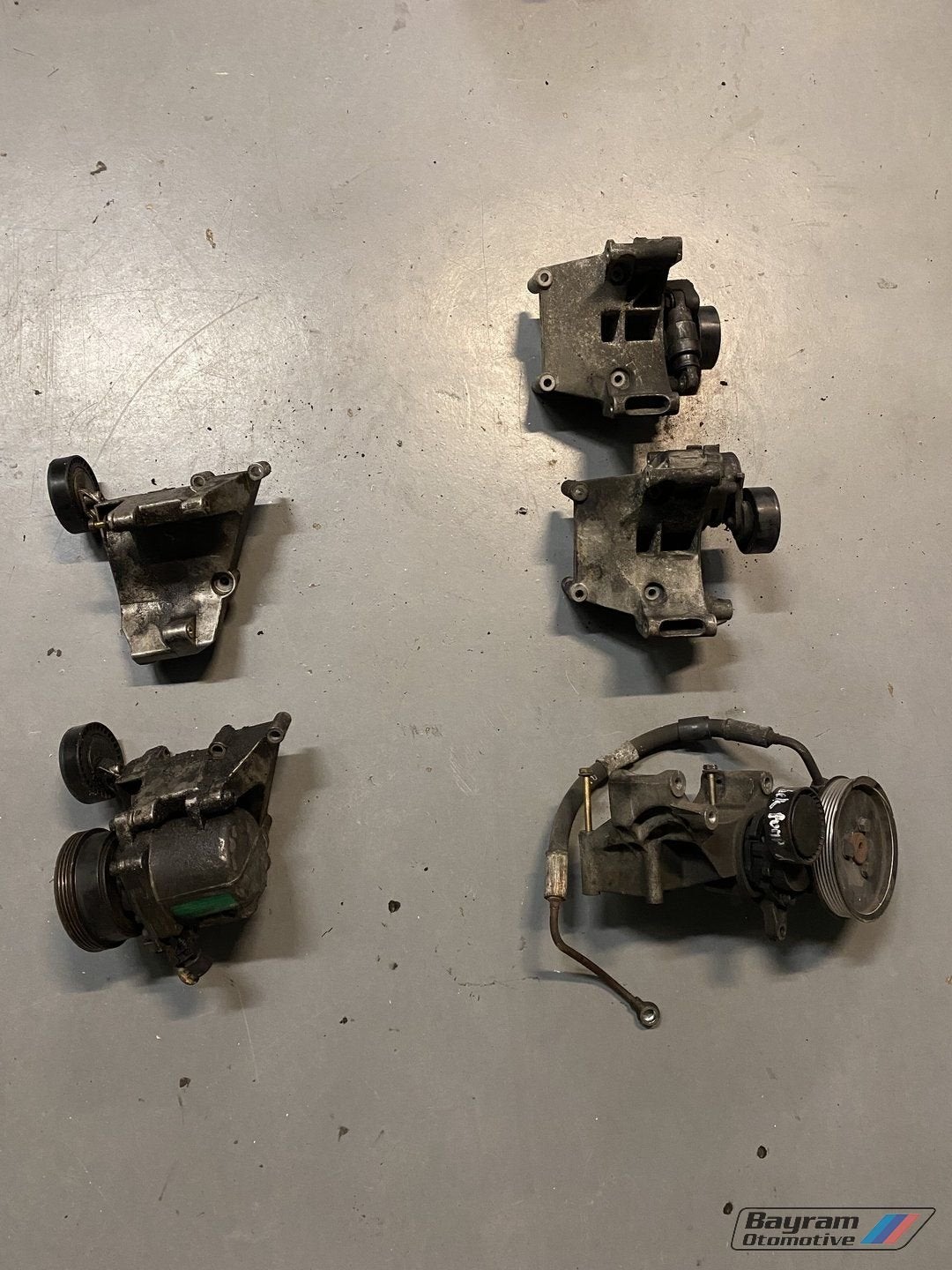 Bmw E36 steun clima en stuurpomp div steun bracket 3-serie, Gebruikt, -, -, Ophalen of Verzenden