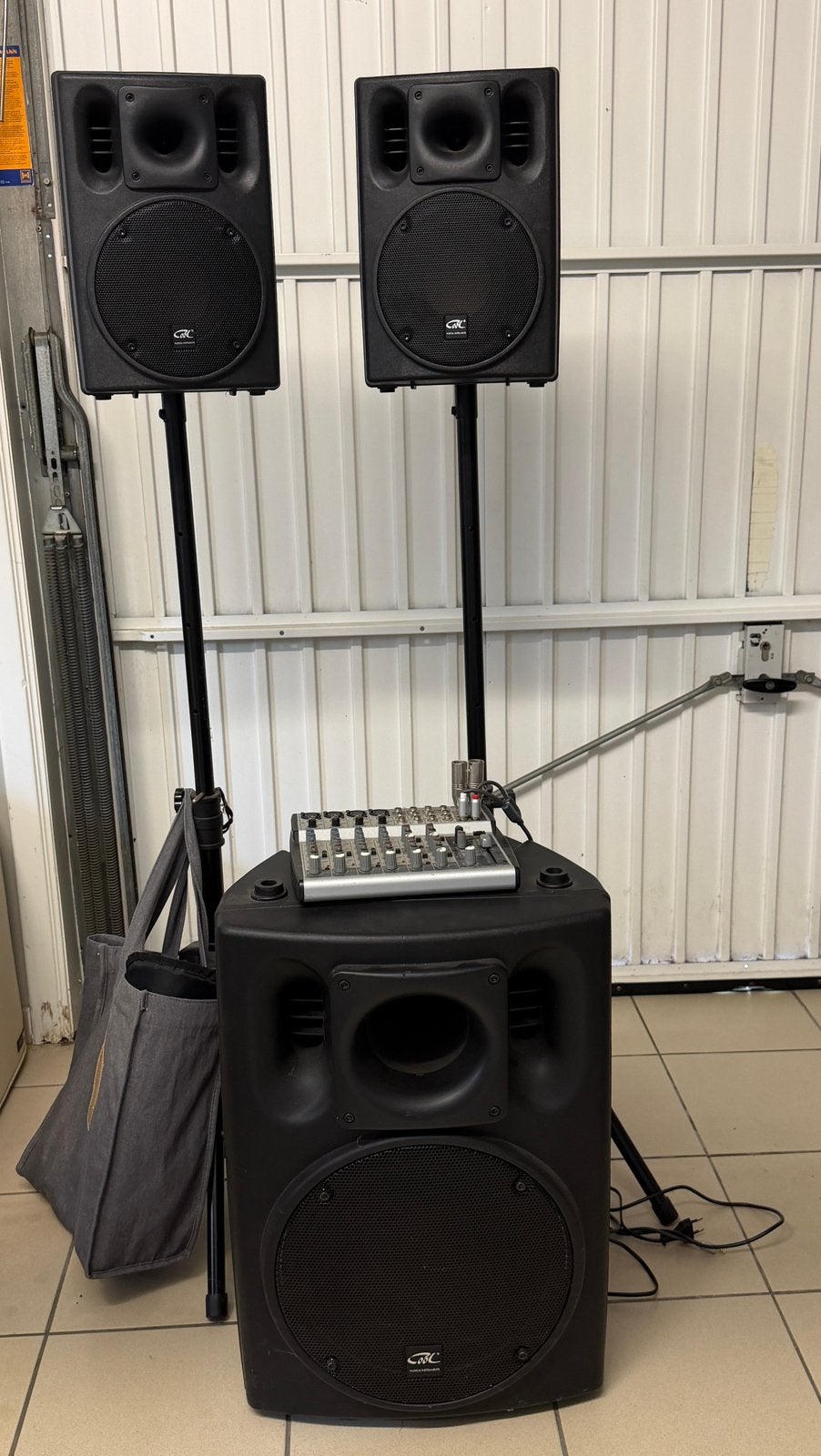 PA Geluidsinstallatie, Ophalen, Gebruikt, 500 tot 1000 watt, P.A.