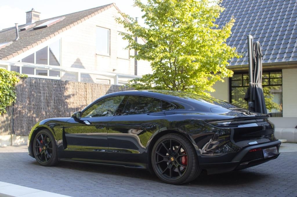 Porsche taycan, Auto's, Automaat, 4 deurs, Euro 6, Zwart