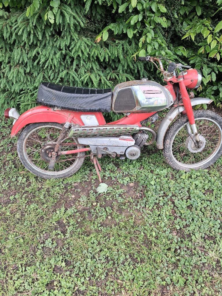 94tt motobecane bromfiets, Ophalen