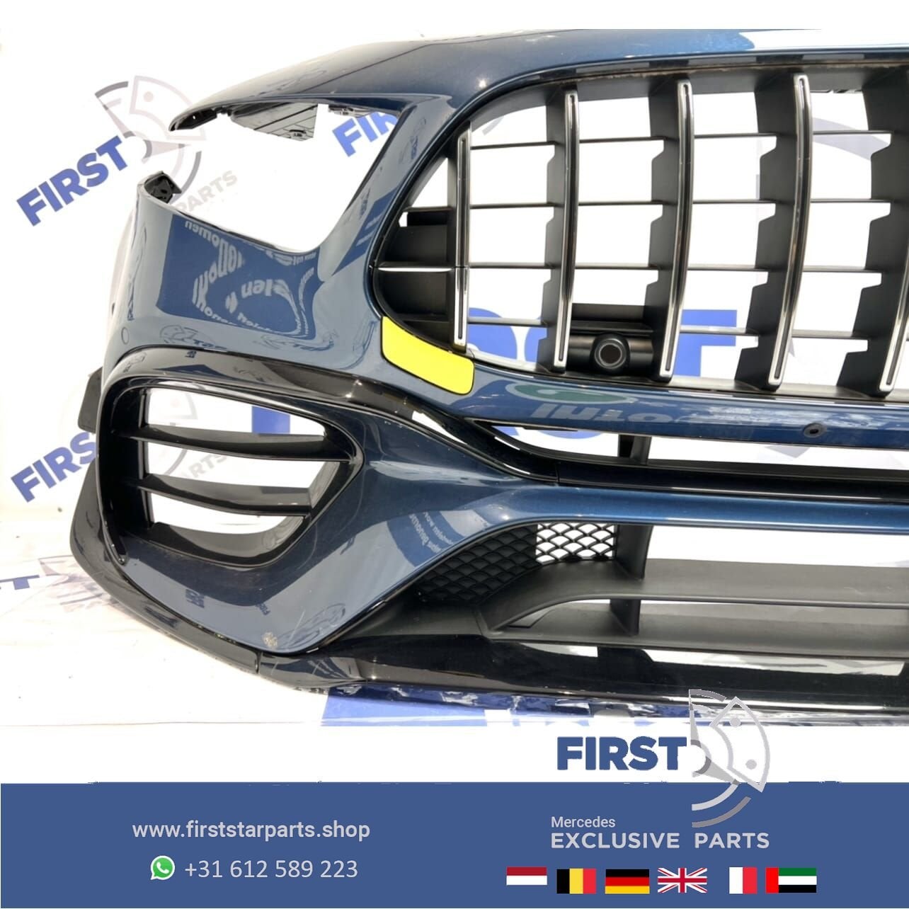 W177 A KLASSE 45 AMG PERFORMANCE VOORBUMPER COMPLEET A45 AER, Gebruikt, -, Voor, Ophalen of Verzenden