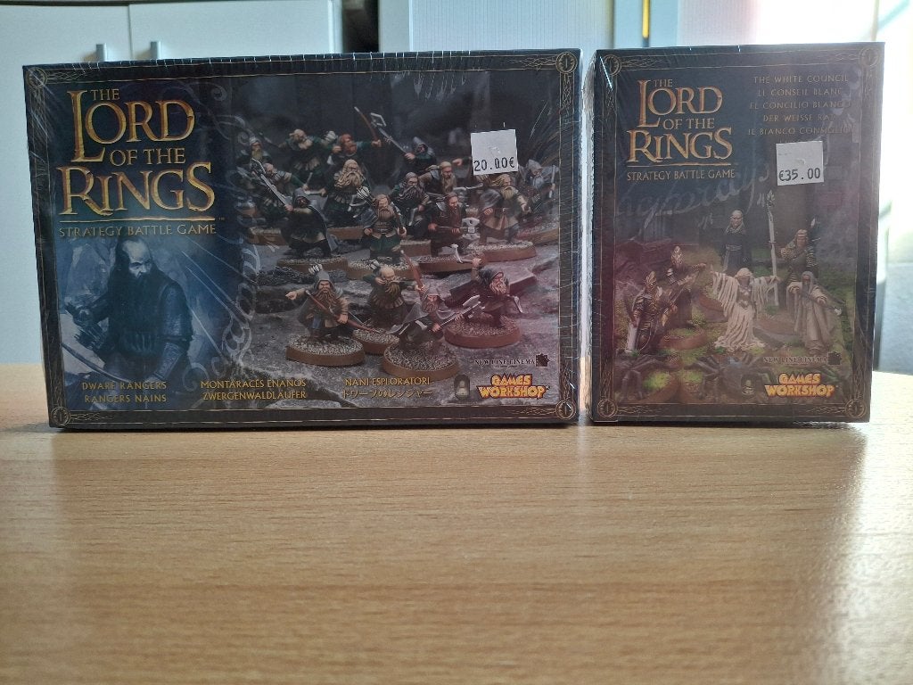 2 boîtes figurines Lord of the rings GW (sous blister), Hobby & Loisirs créatifs, Modélisme | Figurines & Dioramas, Enlèvement