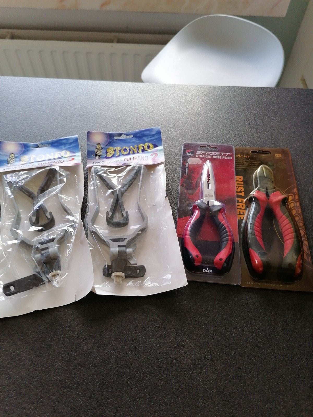 2 STONFO HENGELSTEUNEN + 2 ROOFVIS TANGEN. NIEUW, Watersport en Boten, Ophalen of Verzenden, Nieuw, Overige typen
