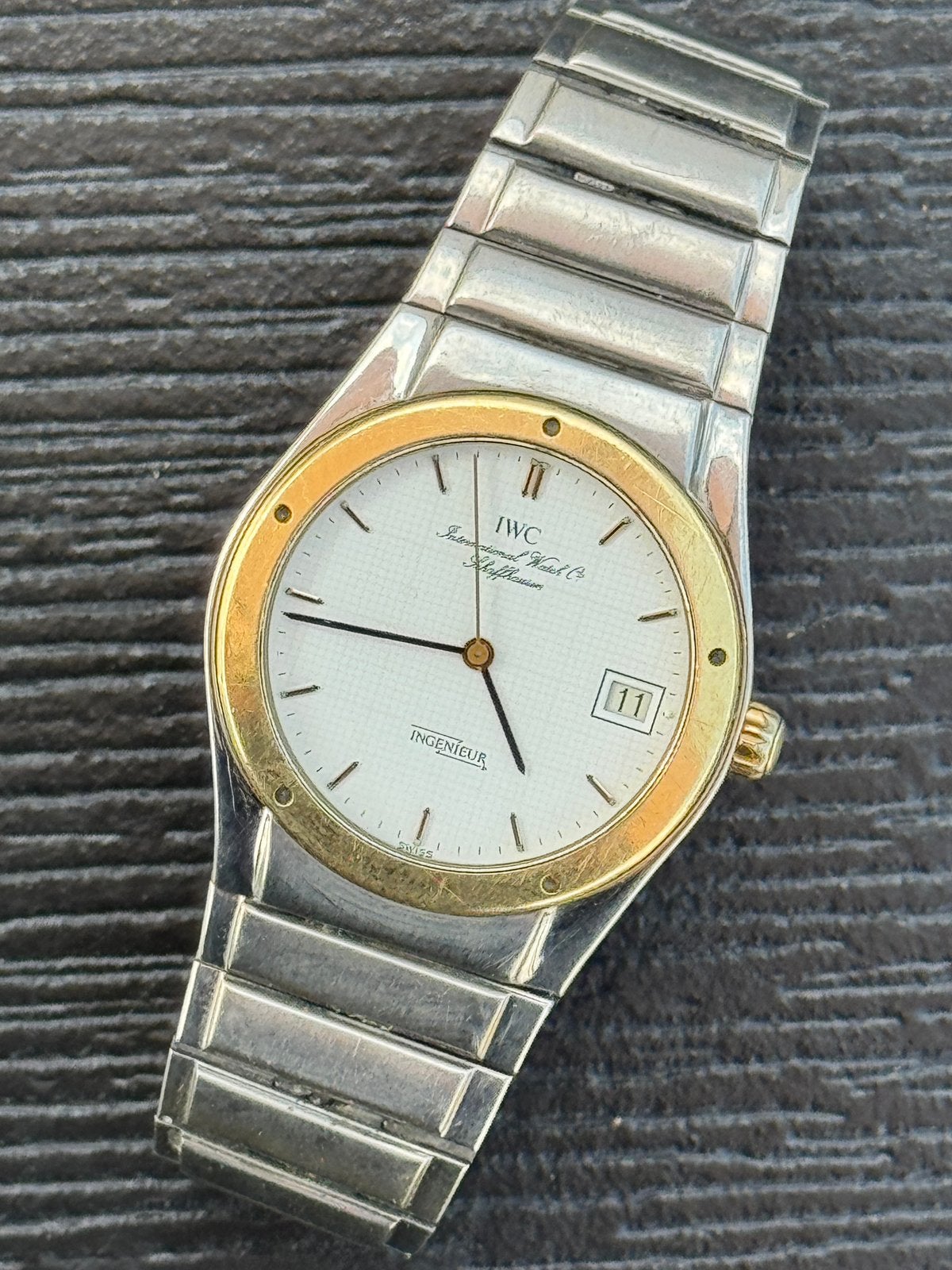 Horloge IWC Ingenieur ref 3360- 1980’s, Handtassen en Accessoires, Horloges | Heren, Ophalen of Verzenden