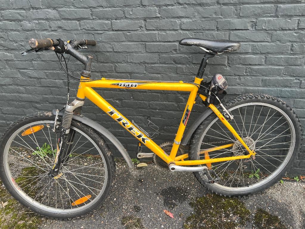 Trek 810 Mountainbike – Geel – 26 inch – Rijklare klassieker, Vélos & Vélomoteurs, Vélos | VTT & Mountainbikes, Utilisé, Hommes
