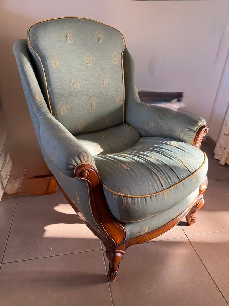 Bergere, 75 à 100 cm, Comme neuf, Enlèvement, Bois