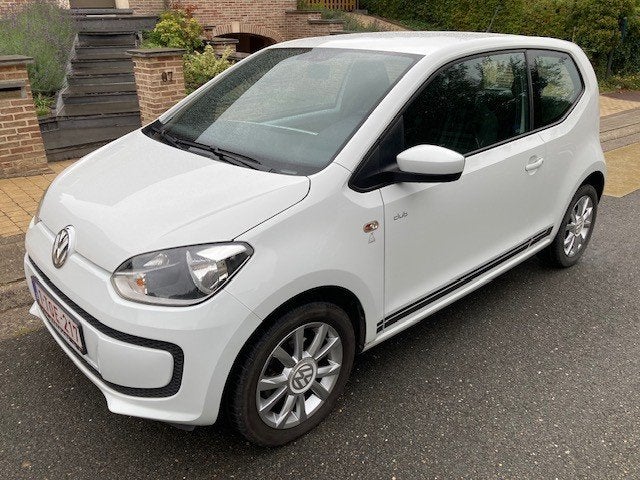 Volkswagen UP Club, Voorwielaandrijving, Stof, Wit, Handgeschakeld