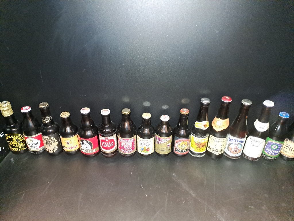 Grote verzameling vintage speciaalbieren,  ca. 425 flessen, Verzamelen, Ophalen, Nieuw, Flesje(s), Overige merken