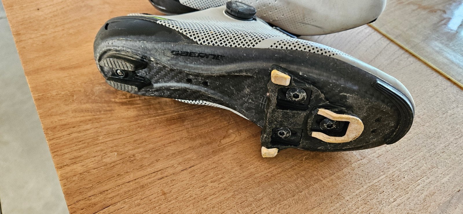 fietsschoenen, Enlèvement