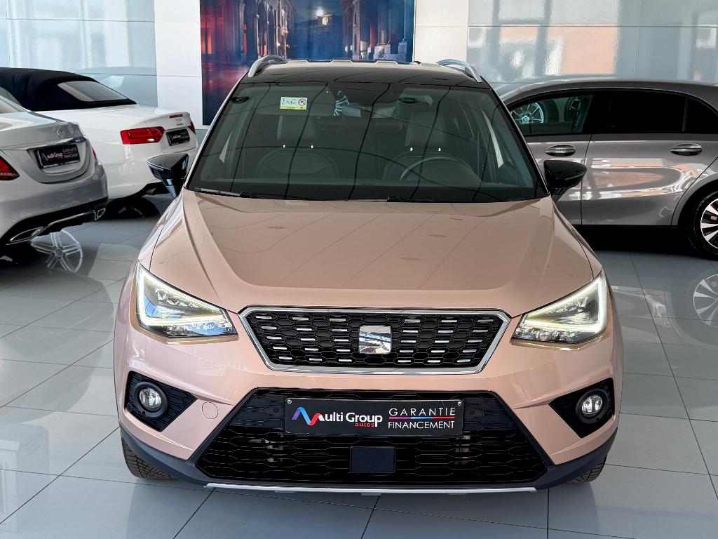 SEAT Arona 1.0TSI *X-Line*GARANTIE 1an*BT.Auto*2020*76.000km, Cuir et Alcantara, Achat, Entreprise, Garantie prolongée