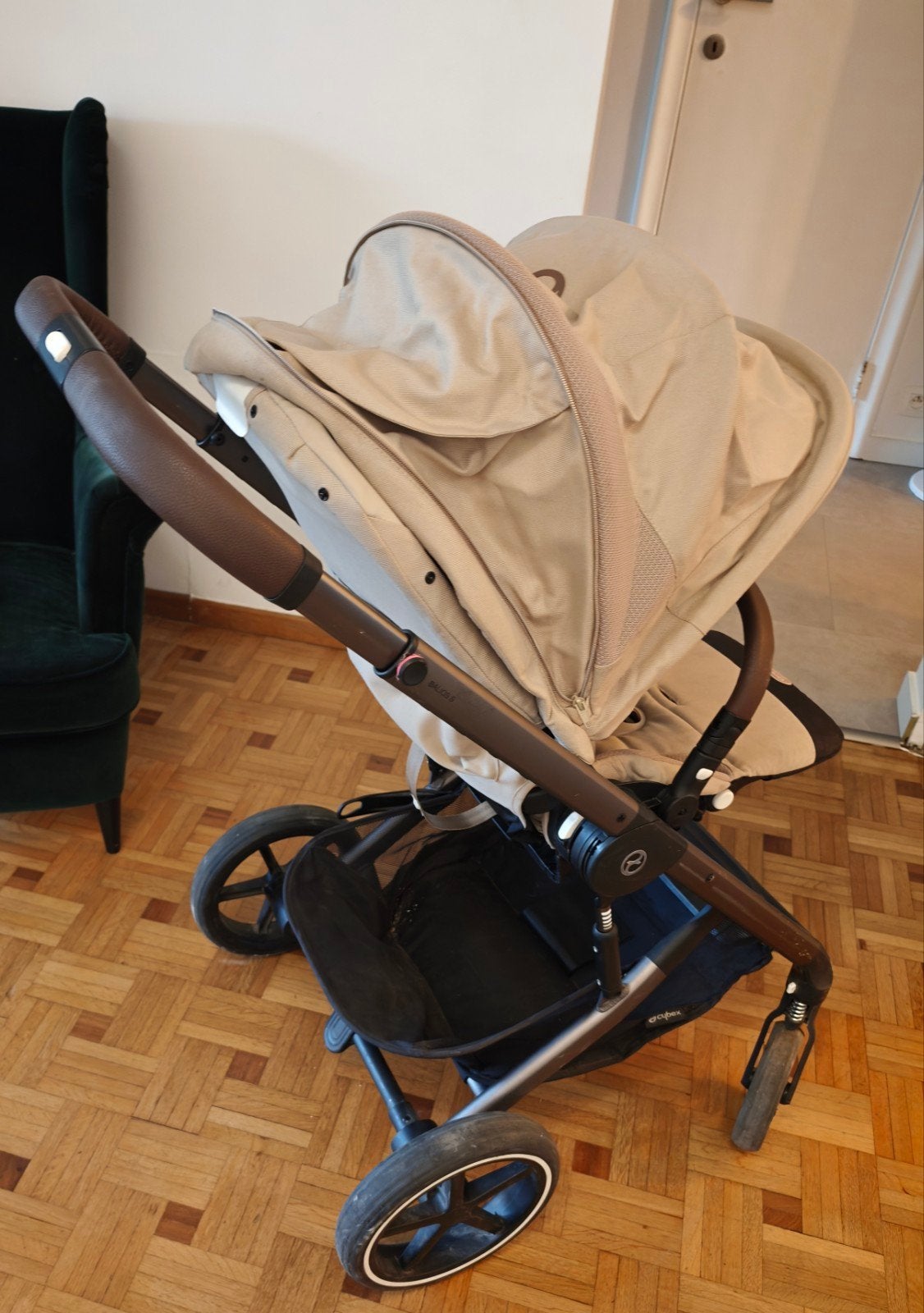 Cybex Balios S Lux Almond beige kinderwagen, Ophalen, Kinderwagen