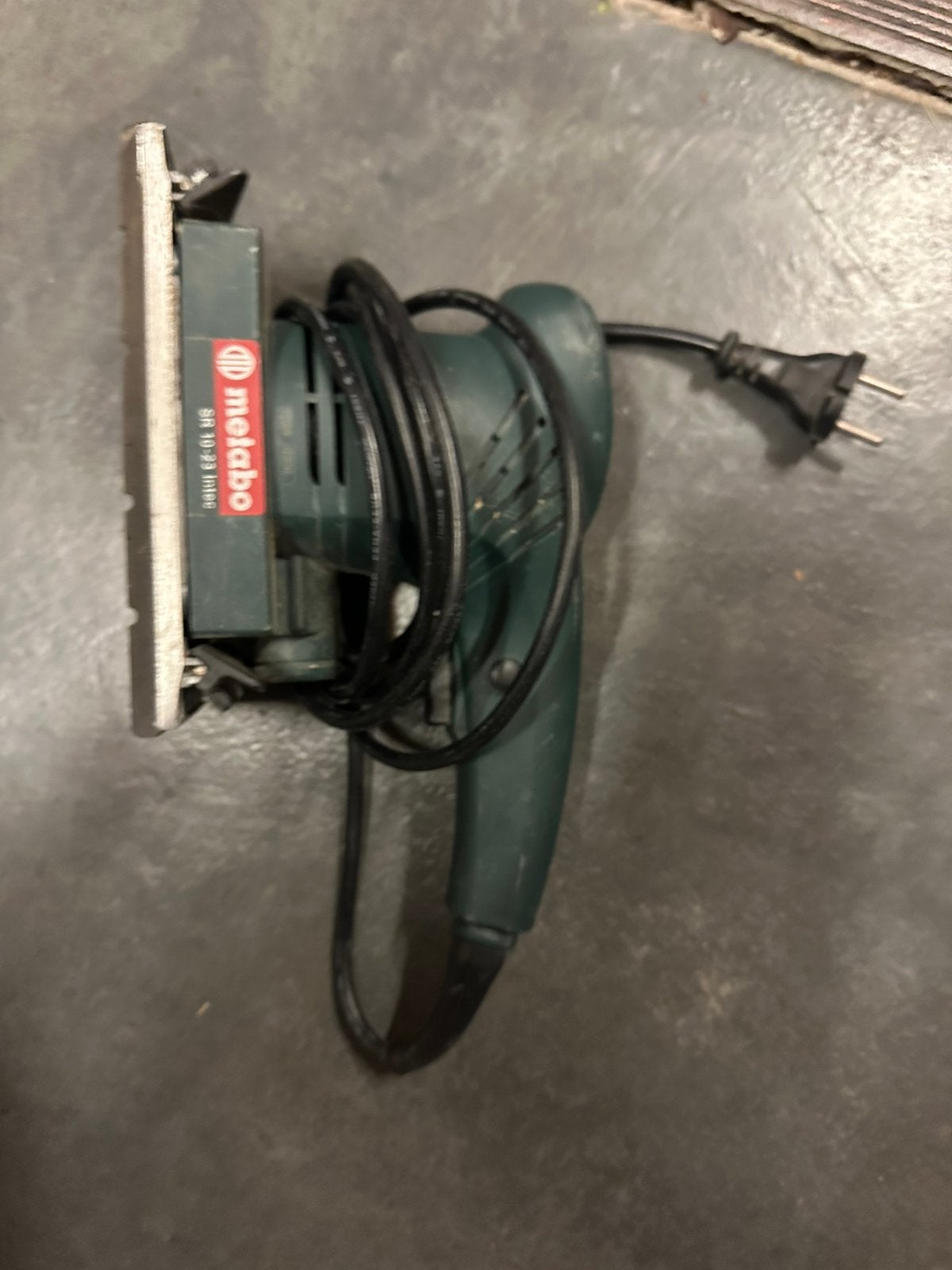 Metabo vlakschuurmachine, Doe-het-zelf en Bouw, Ophalen, Gebruikt