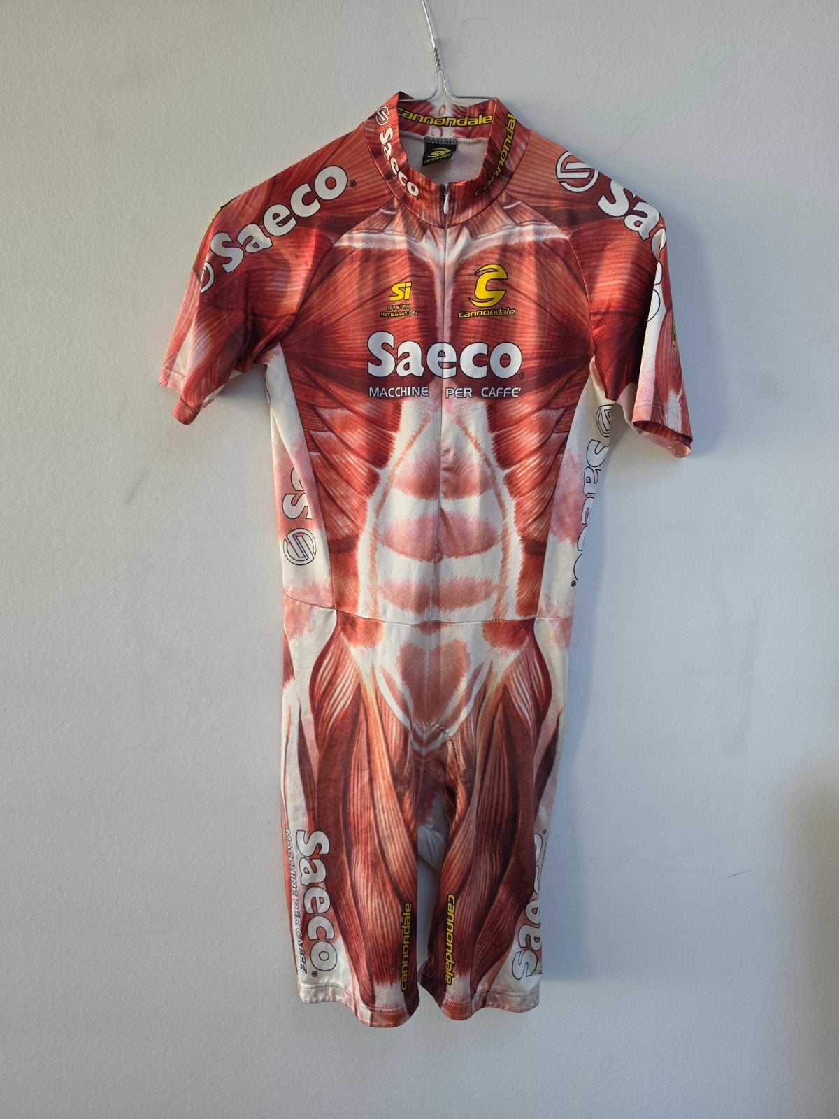Cipollini Muscleskinsuit., Sport en Fitness, Wielrennen, Ophalen