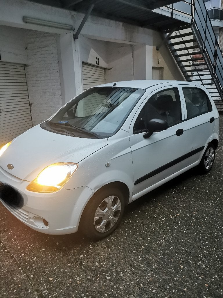 Chevrolet, Auto's, Chevrolet, Voorwielaandrijving, 4 deurs, Matiz, Wit