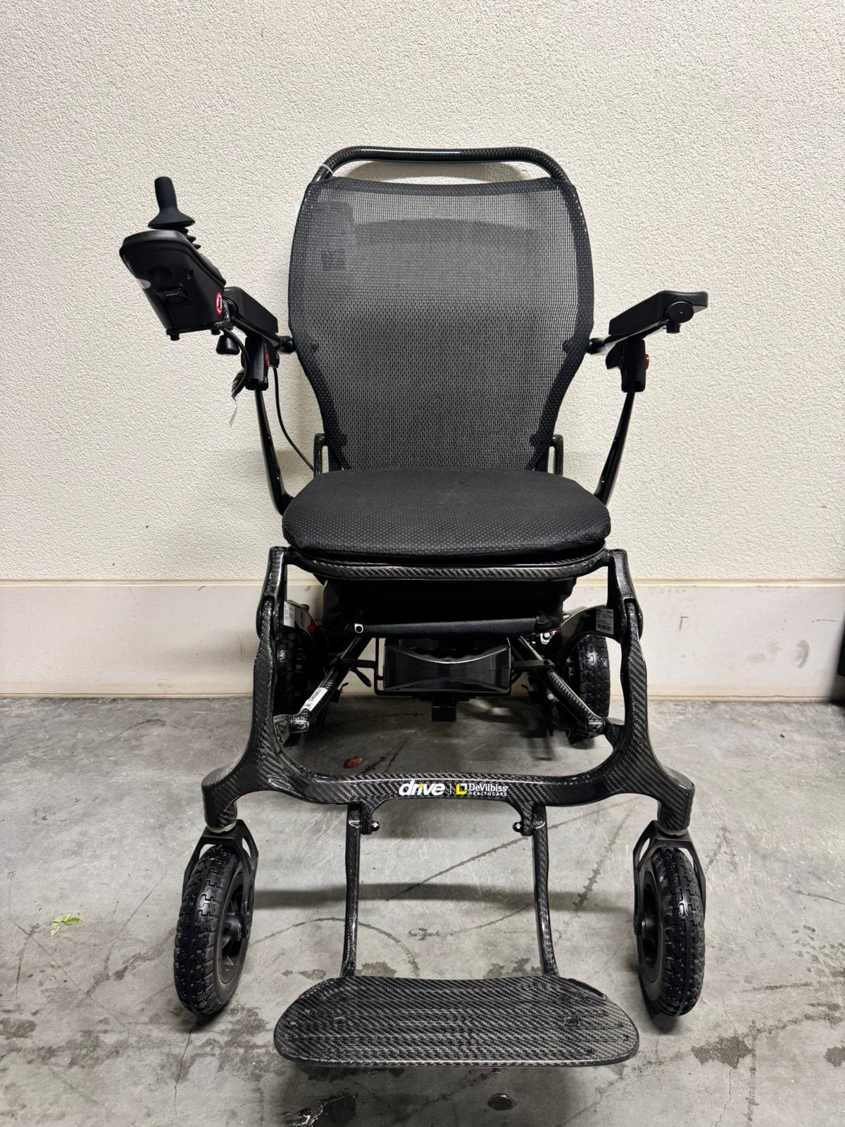 Fauteuil électrique Airfold Carbon Folding Chaise pliable, Enlèvement ou Envoi, Comme neuf, Fauteuil roulant électrique