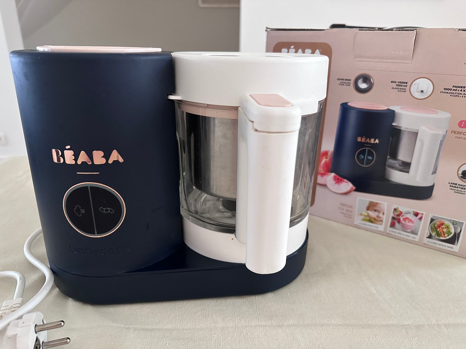 BEABA Babycook Neo Verre, Electroménager, Mélangeurs de cuisine, Enlèvement, Utilisé