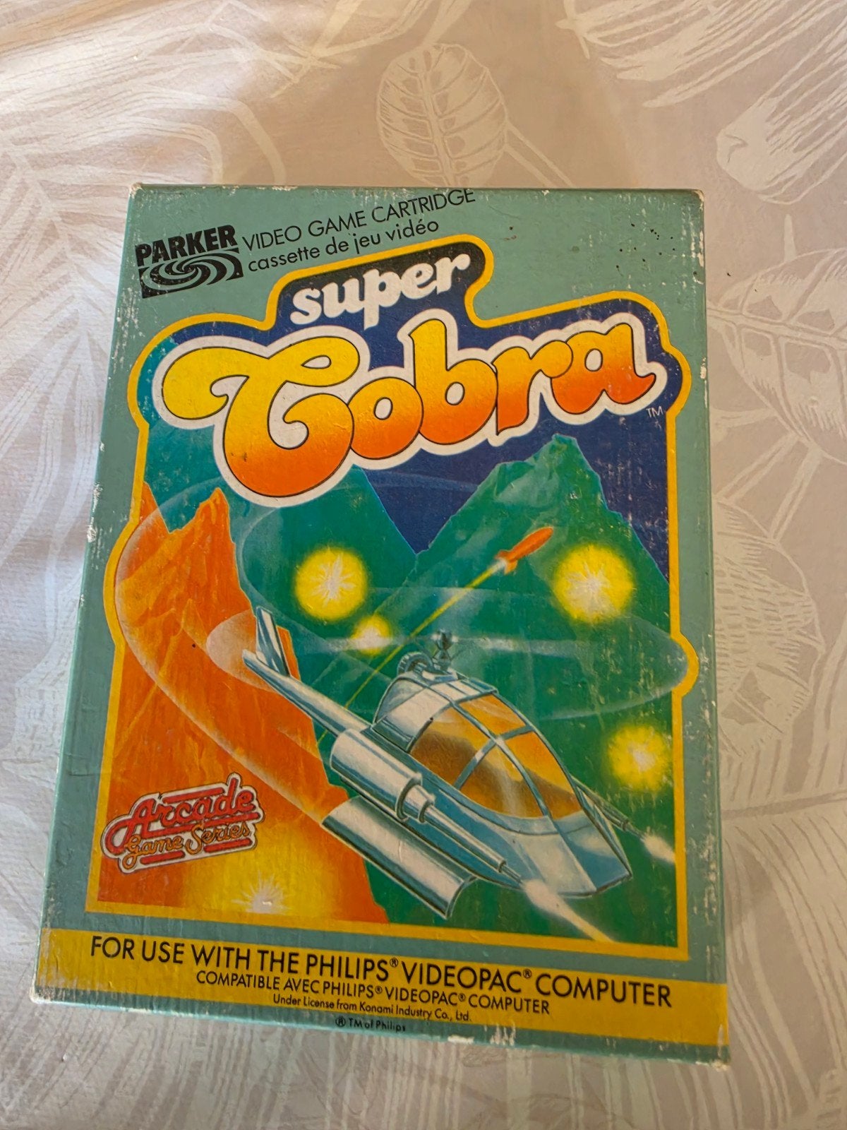 Super Cobra pour ordinateur Philips Videopac, Enlèvement