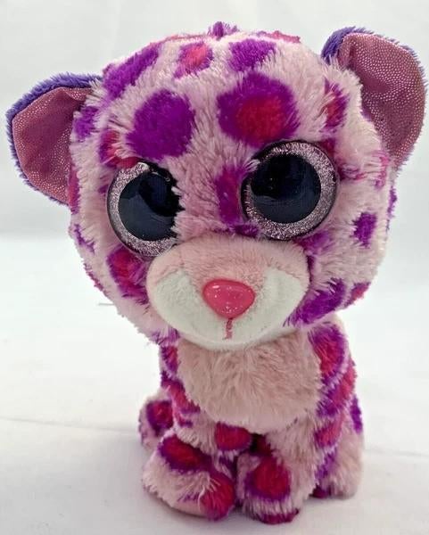 Ty Beanie Boos Glamour Luipaard Knuffel 15 cm, Verzenden, Zo goed als nieuw, Overige typen