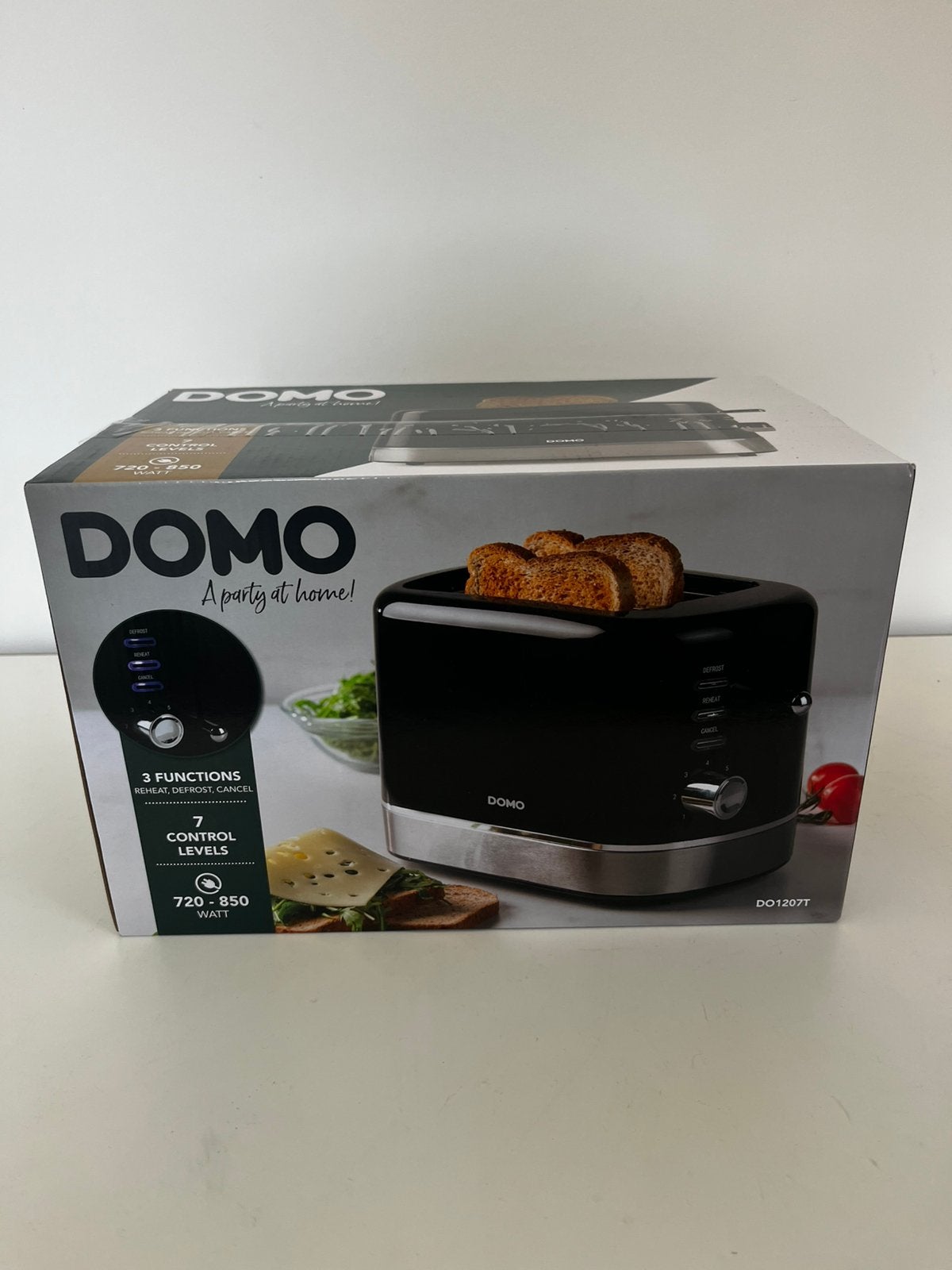 DOMO broodrooster, Elektronische apparatuur, Ophalen, Nieuw, Uitneembare kruimellade