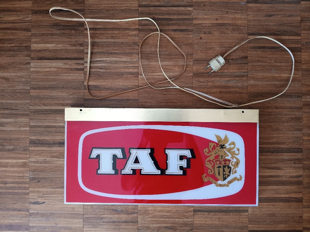 Oude TAF sigaren lichtreclame, Enlèvement ou Envoi, Utilisé, Table lumineuse ou lampe (néon)