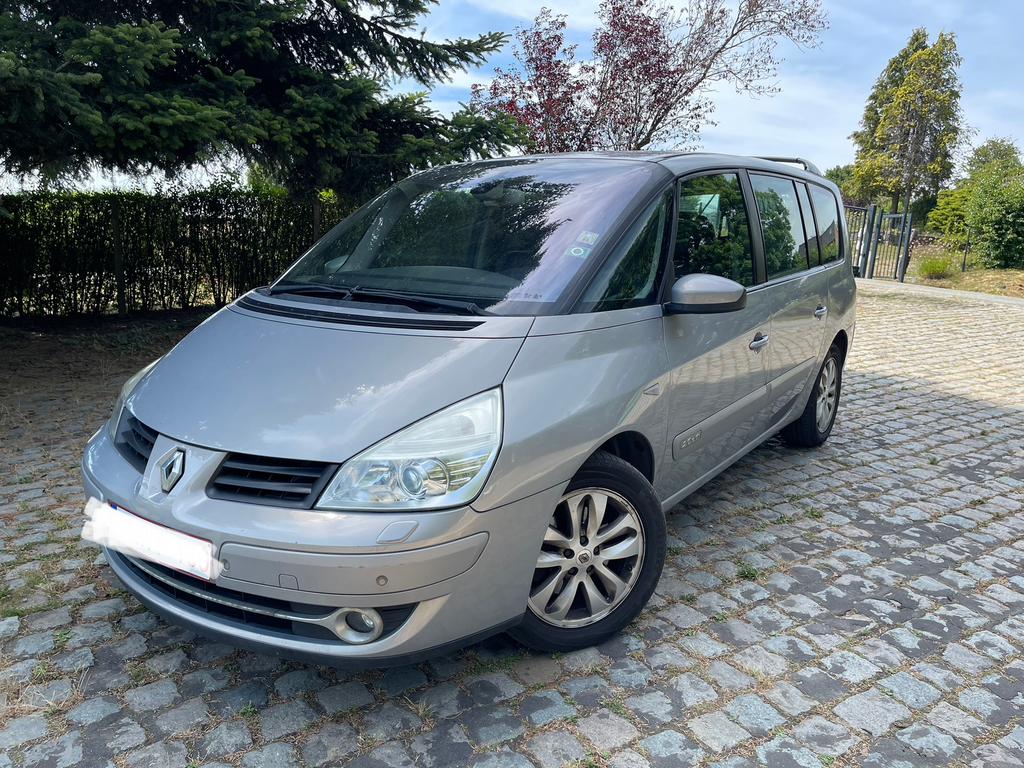 Renault Grand Espace 2.0dci 150ch 7Pls  jaar 2009 ctok, Voorwielaandrijving, Monovolume, Zwart, 4 cilinders
