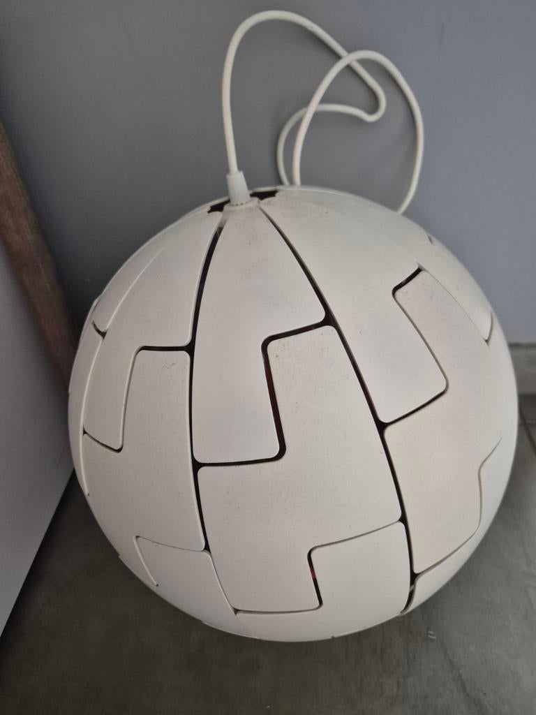 Ikea lamp ufo orange wit ps 2014, Huis en Inrichting, Lampen | Hanglampen, Ophalen
