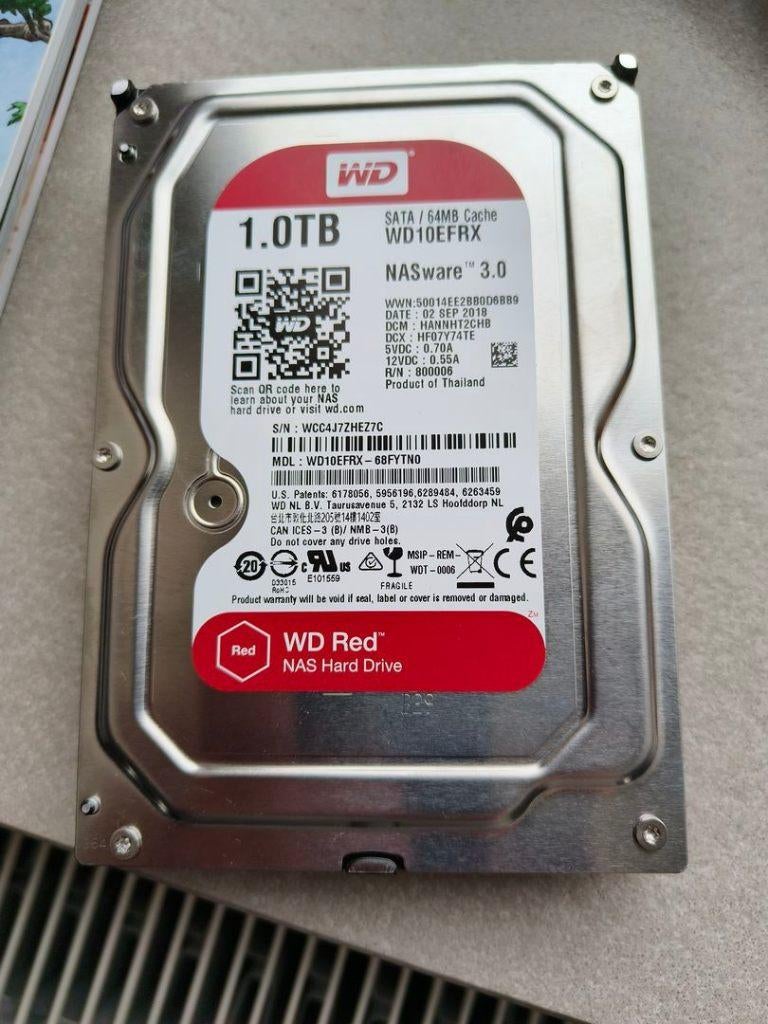 NAS harde schijf 1Tb, Computers en Software, Harde schijven, Ophalen of Verzenden, NAS