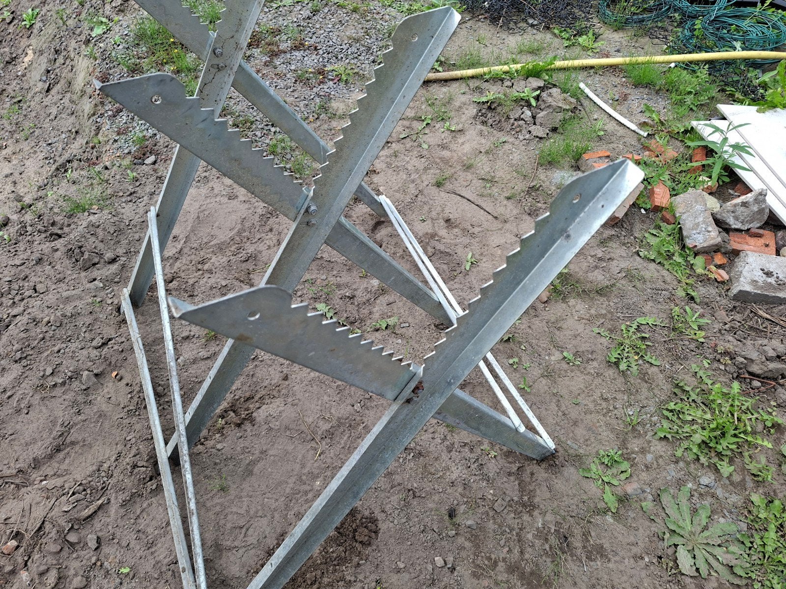 zaagbok / zaagstandaard, Ophalen