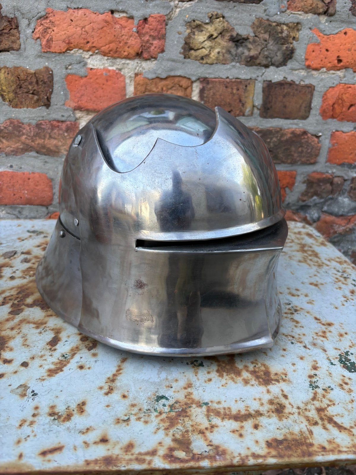Sallet helm middeleeuwen, Ophalen of Verzenden