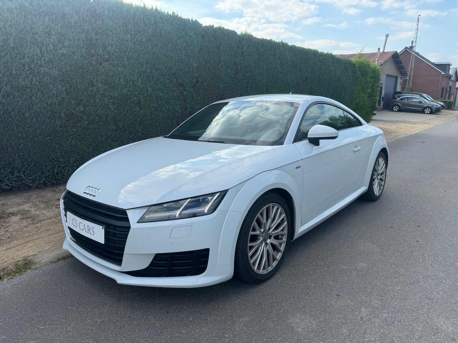 Audi TT | S line | 2.0Tdi | Facelift | Digitale | Led | Alu, Auto's, Audi, 4 zetels, TT, 4 cilinders, Wit