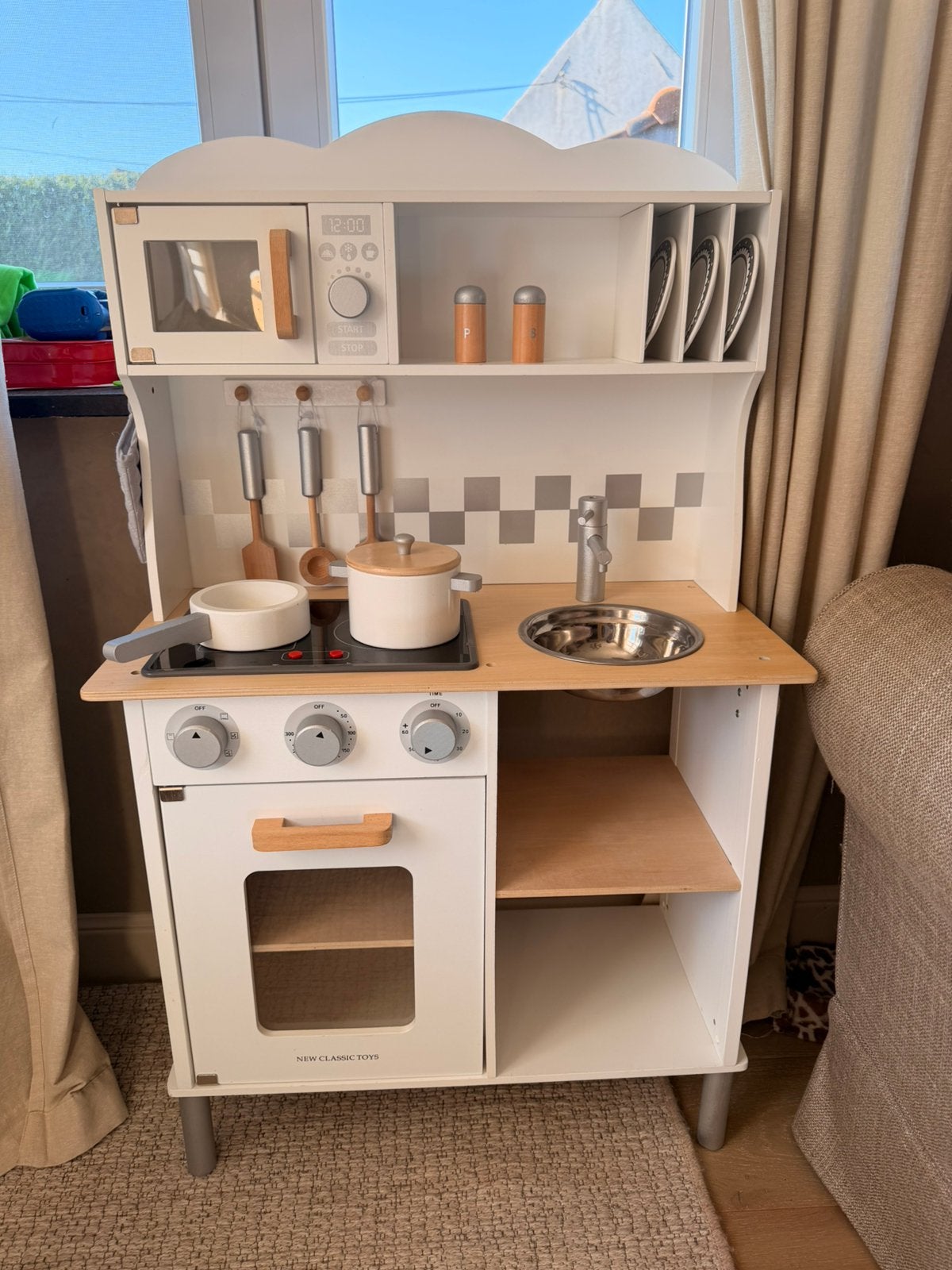 Keukentje New Classic Toys met toebehoren, Kinderen en Baby's, Ophalen