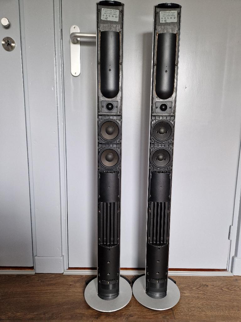 BeoLab 6000 MK1 Actieve Luidsprekers Bang & Olufsen, Audio, Tv en Foto, Luidsprekerboxen, Refurbished, Minder dan 60 watt, Front, Rear of Stereo speakers