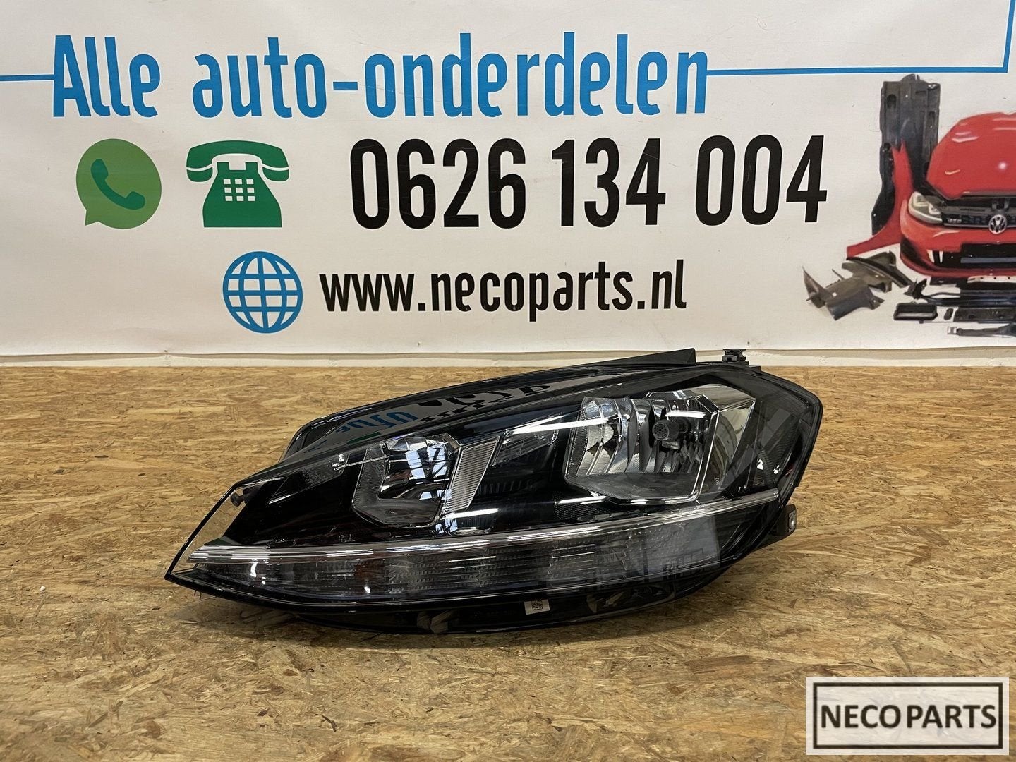 VW GOLF 7 FACELIFT H7 LED KOPLAMP LINKS ORIGINEEL 5G1941005D, Volkswagen, -, Utilisé, -
