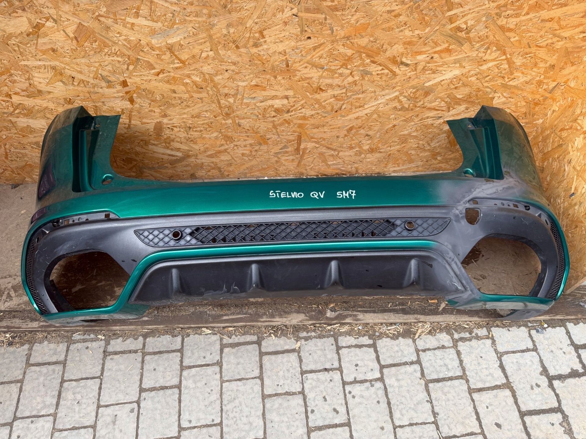 Alfa Romeo Stelvio QV Quadrifoglio Voorbumper Achter, Gebruikt, Dpofca@stellantis.com, Stellantis Europe S.p.A., Alfa Romeo