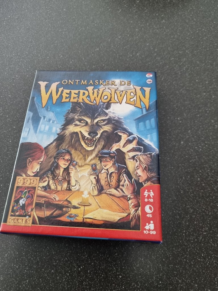 kaartspel  ontmasker de weerwolven, Ophalen, Nieuw