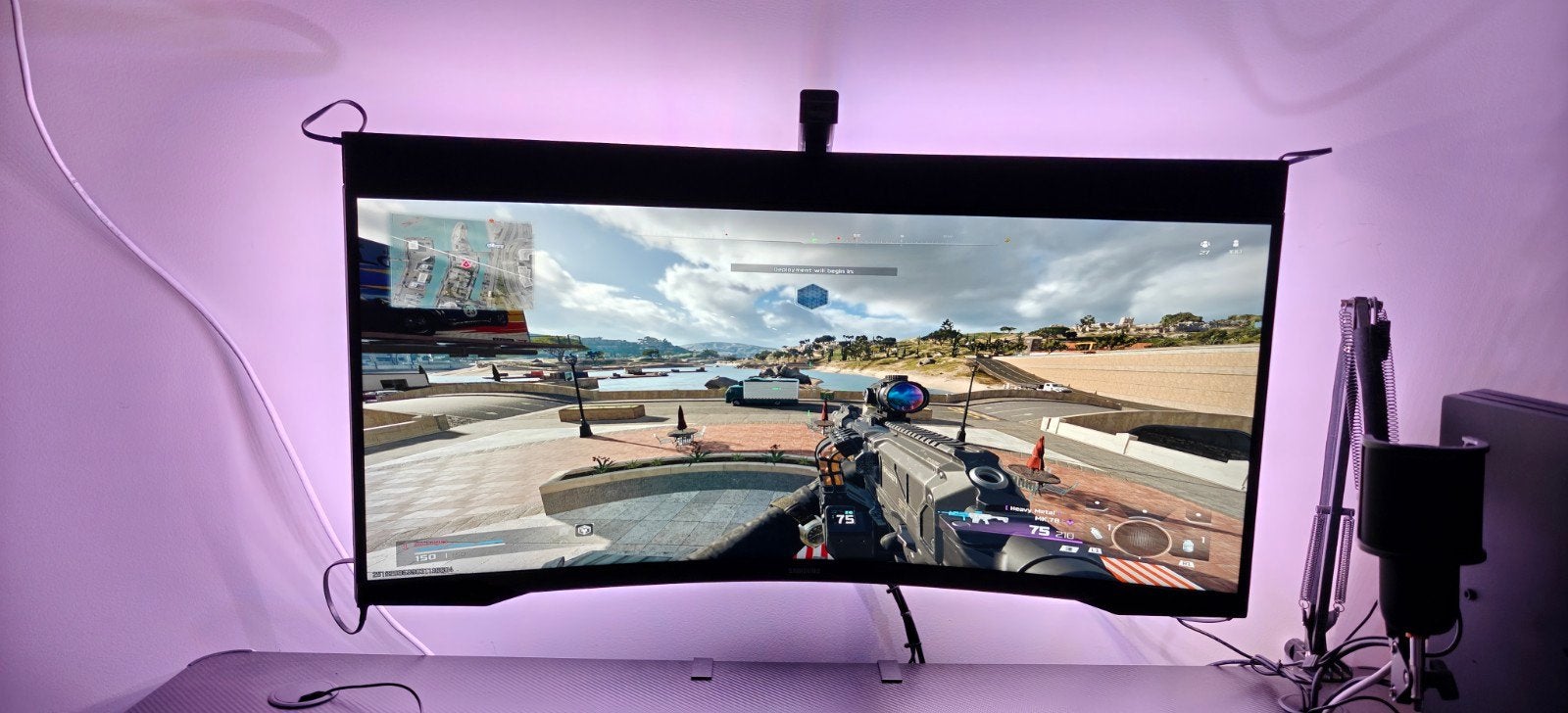 Samsung Odyssey G5 34” Ultrawide 165Hz + Govee Ambilight, Ophalen, Samsung