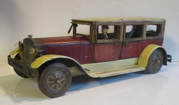 uitzonderlijke blikken tin toy limousine 52cm te restaureren, Verzenden
