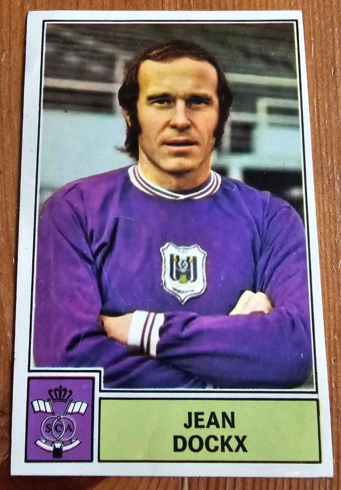 Panini Football 1972-1973 #17 Jean Dockx SC Anderlecht Footb, Enlèvement ou Envoi, Comme neuf, Autocollant