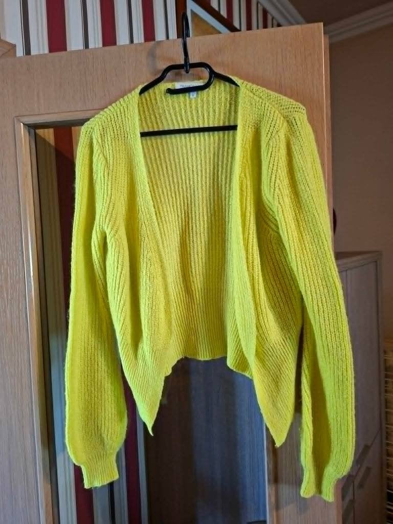 Felgele cardigan / Tramontana, Tramontana, Geel, Ophalen of Verzenden, Maat 36 (S)