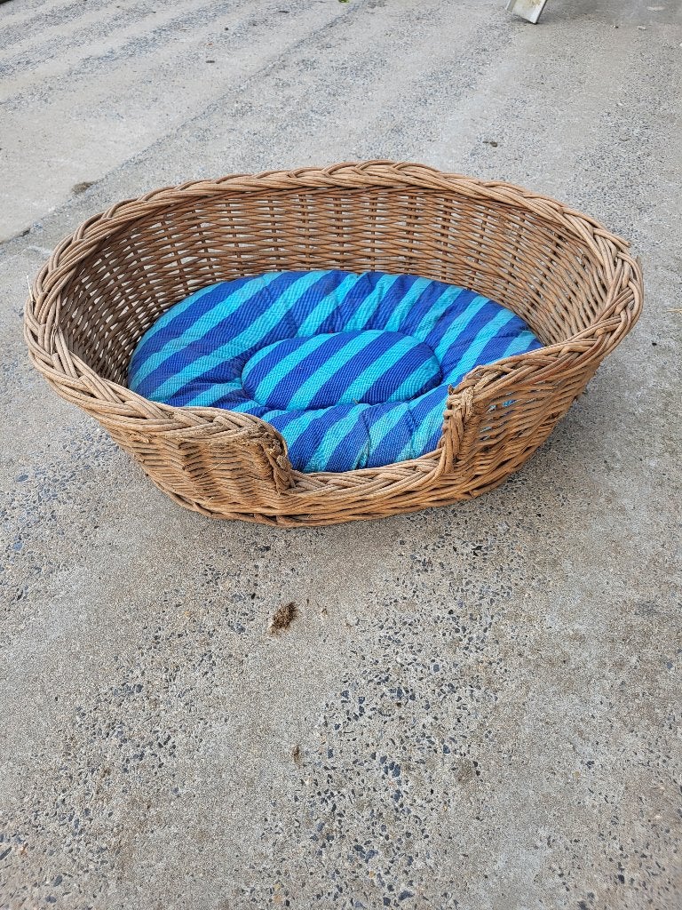 RIETEN MANDJE voor poes of hondje, Dieren en Toebehoren, Hondenmanden, Ophalen of Verzenden, Gebruikt, Riet