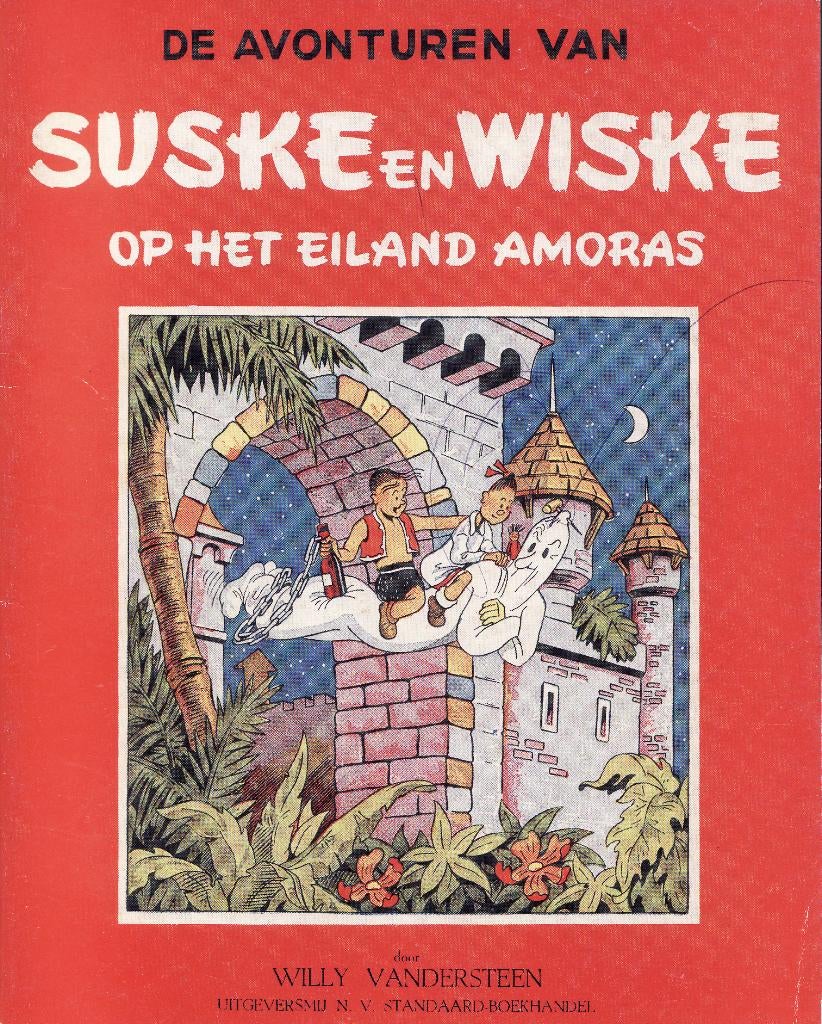 Op het eiland Amoras   Suske en Wiske, Livres, BD, Comme neuf, Une BD, Enlèvement ou Envoi