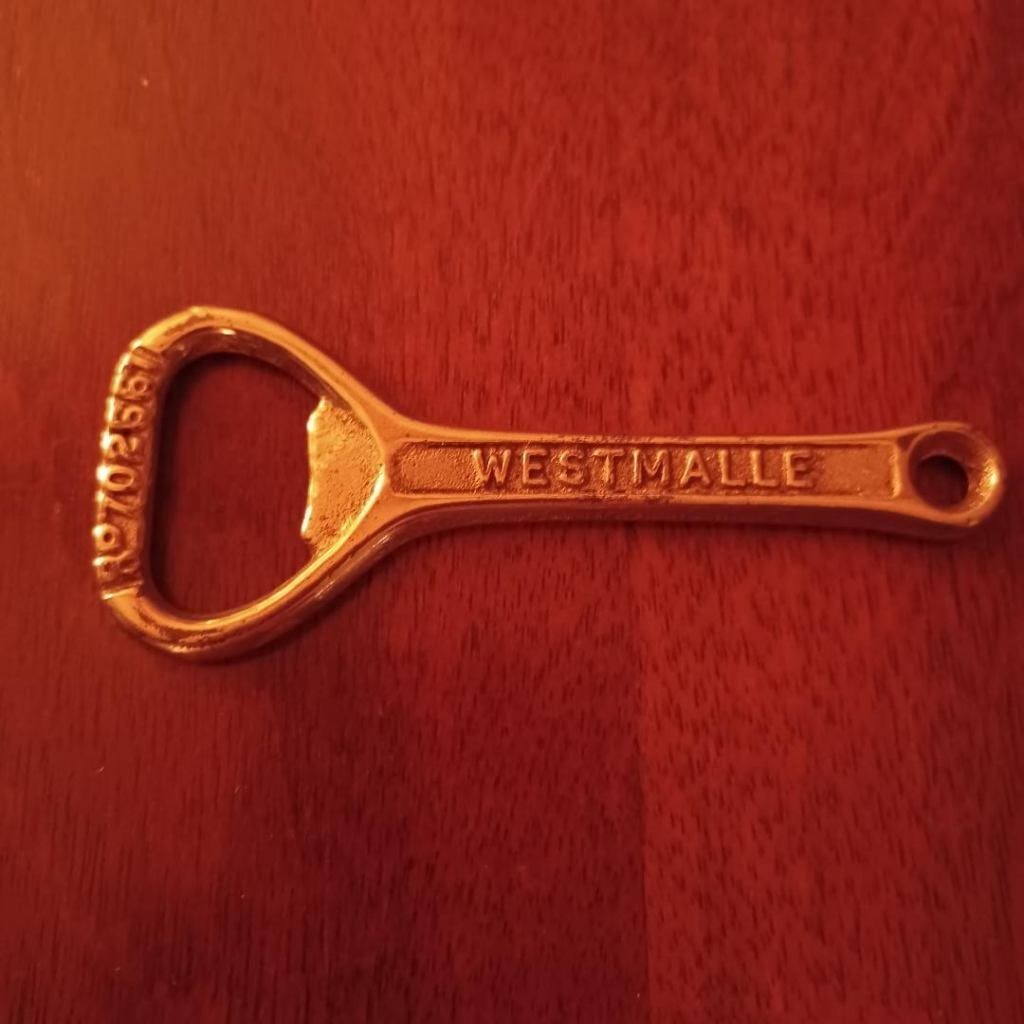 Flesopener Westmalle Trappist, Ophalen, Zo goed als nieuw, Flesopener, Overige merken