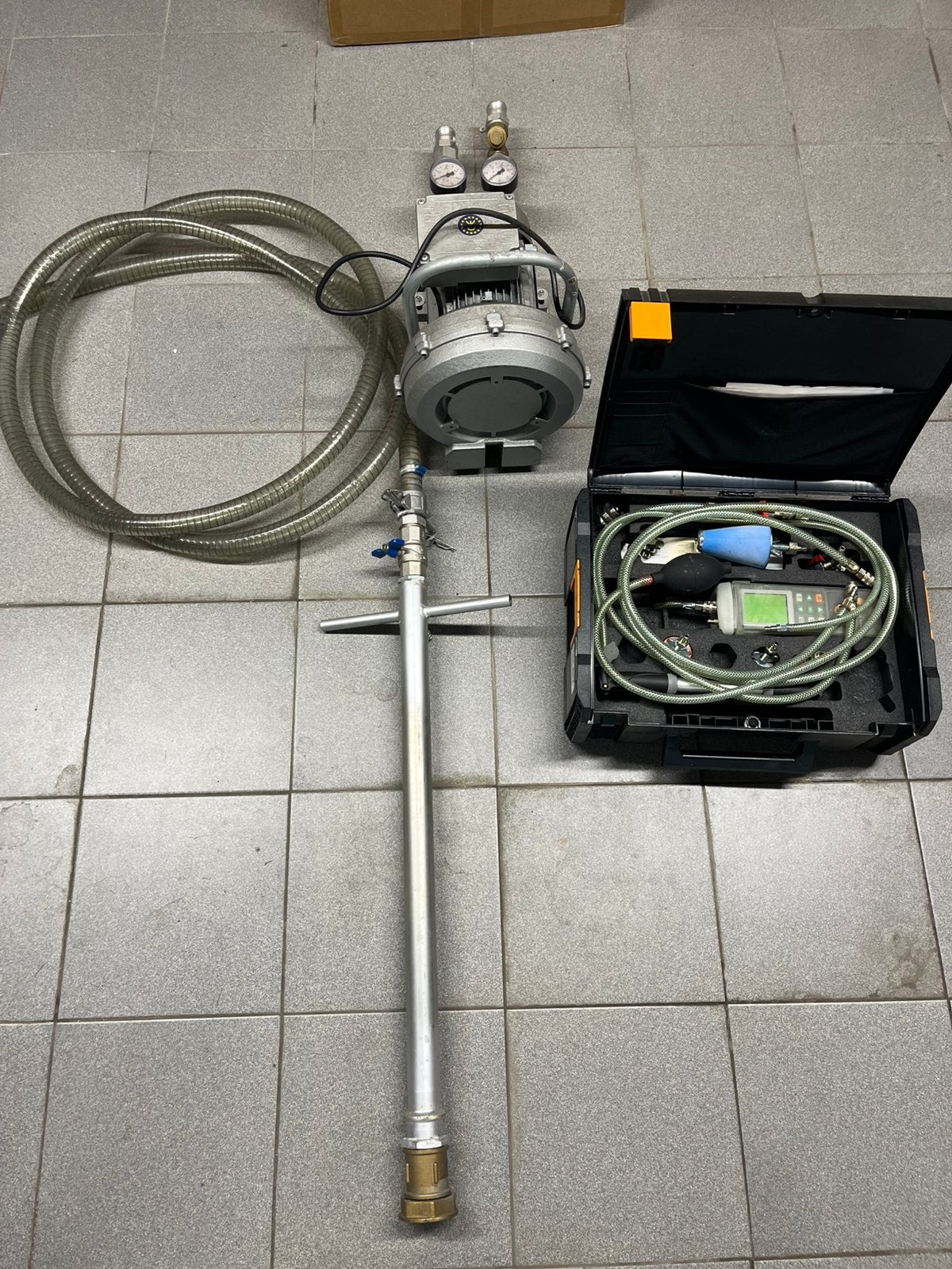 Systeme Testo  pour contrôle fuite citerne fuel, Articles professionnels, Enlèvement