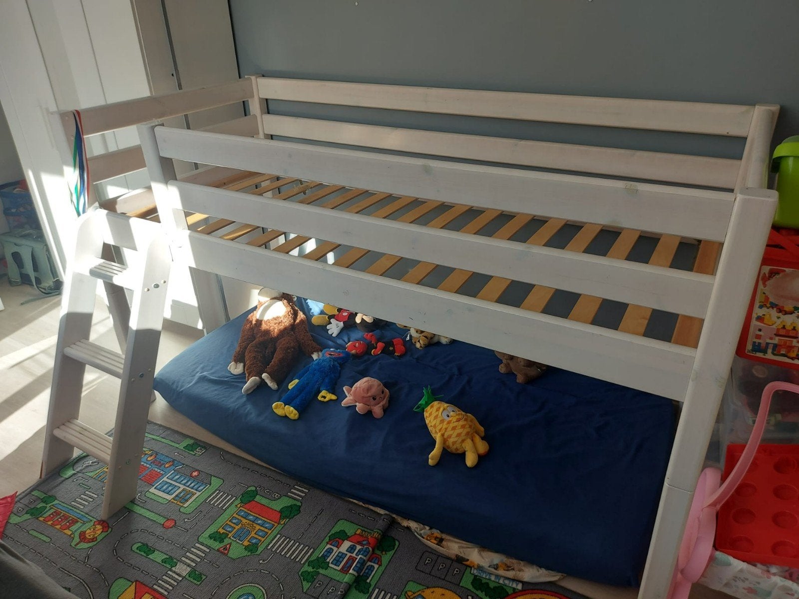 hoogslaper, Kinderen en Baby's, Kinderkamer | Stapelbedden en Hoogslapers, Ophalen, Gebruikt, Hoogslaper