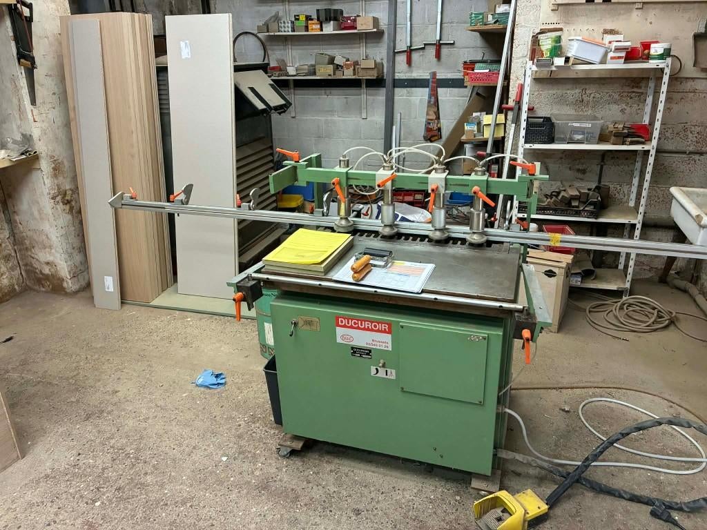 Rijboring drevelmachine, Ophalen