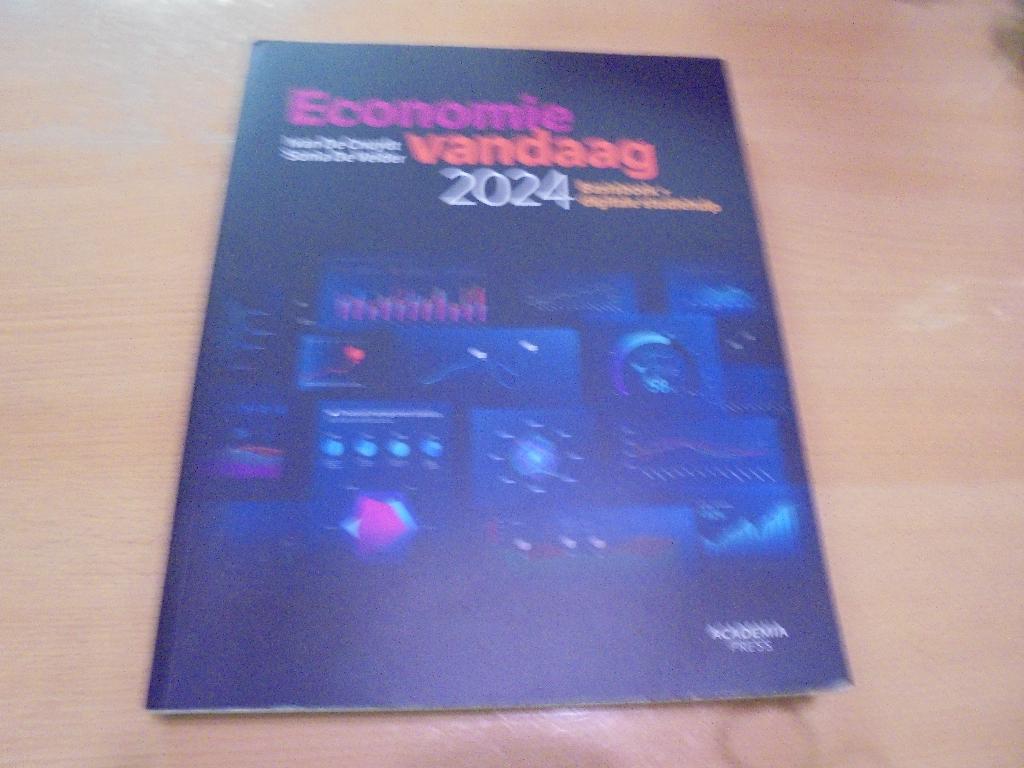 Economie Vandaag 2024, Boeken, Ophalen of Verzenden, Zo goed als nieuw, Hoger Onderwijs