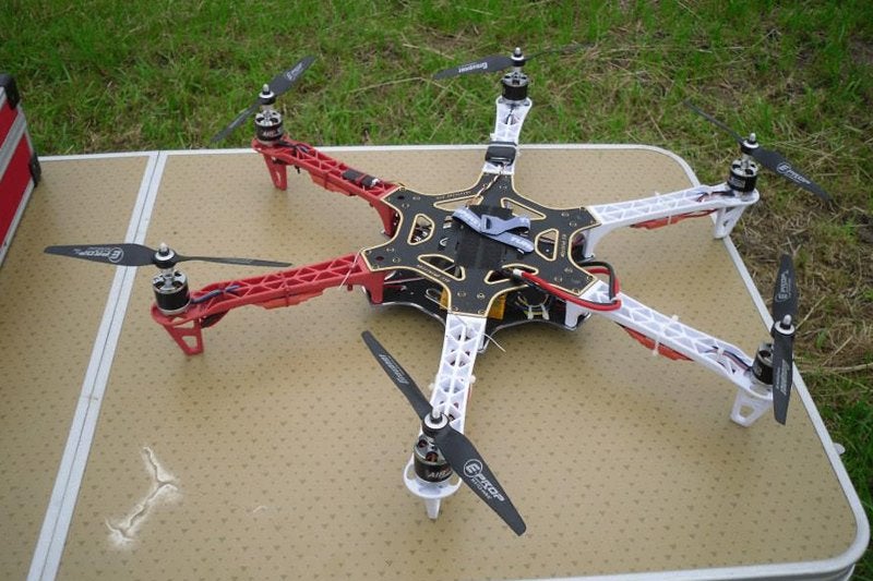 Hexacopter 550 MultiWii, Hobby en Vrije tijd, Modelbouw | Radiografisch | Helikopters en Quadcopters, Elektro, Gebruikt, Quadcopter of Multicopter